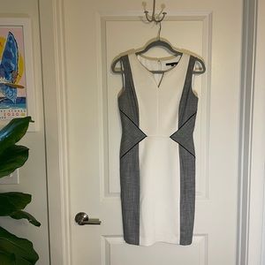 Antonio Melani - Gray and White Dress